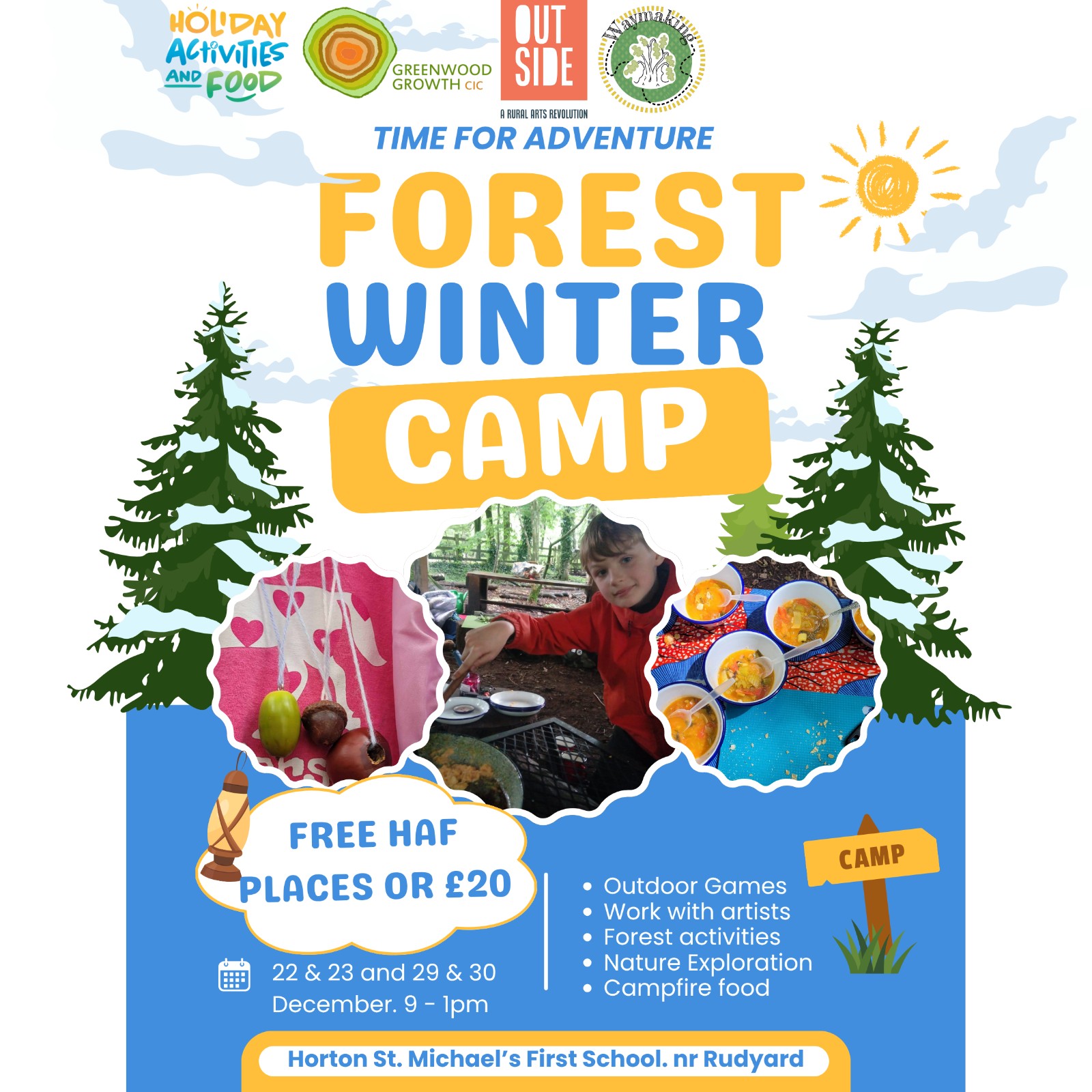 Greenwood Growth - Winter Forest Fun block mentored by Greenwood Growth CIC