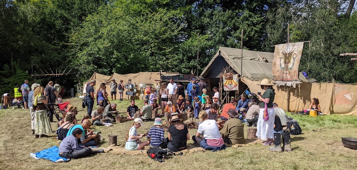 Wood Henge & Crafts Settlement Build Camp - image 14