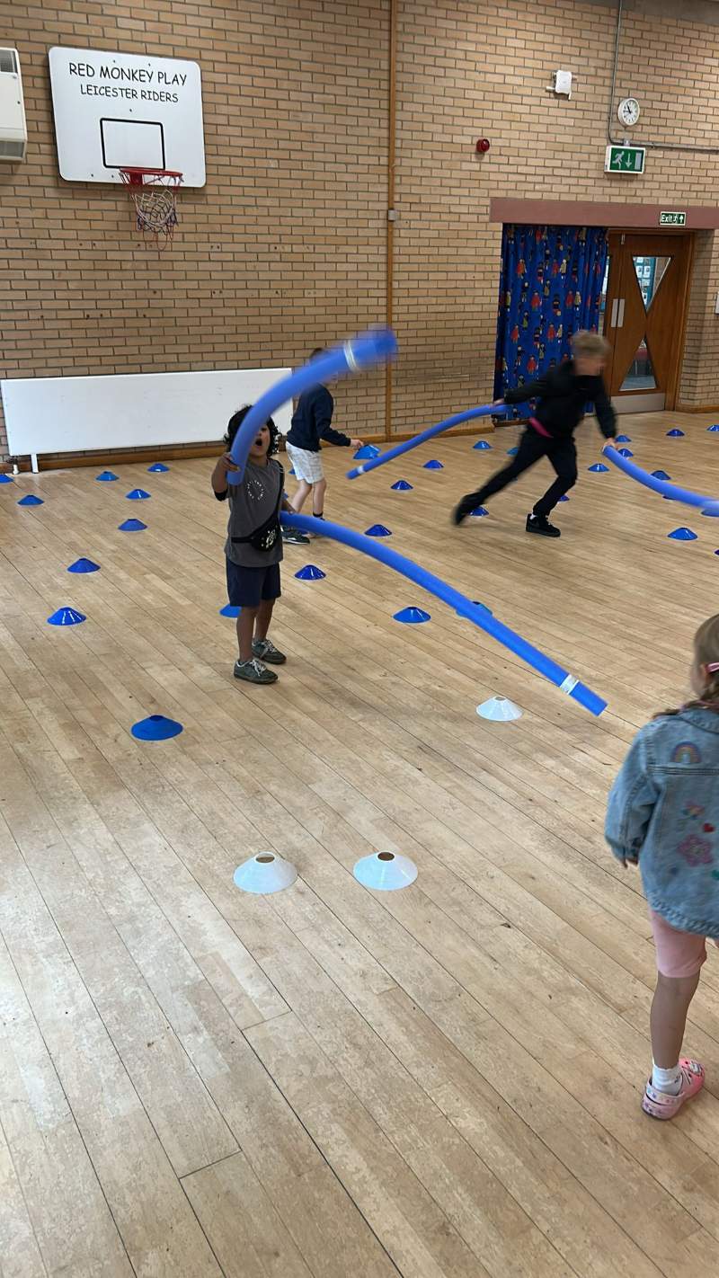 Beaumont Lodge Primary School - HAF Club block mentored by RA TEAM CHALLENGES