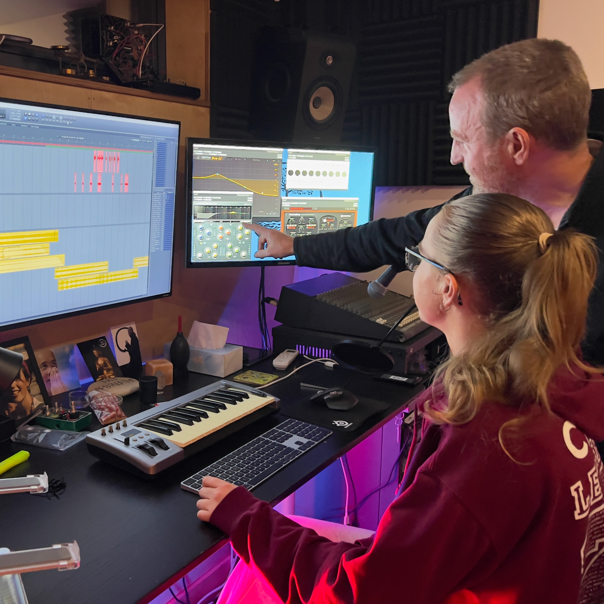 Music and Film Production block mentored by Philip Clemo