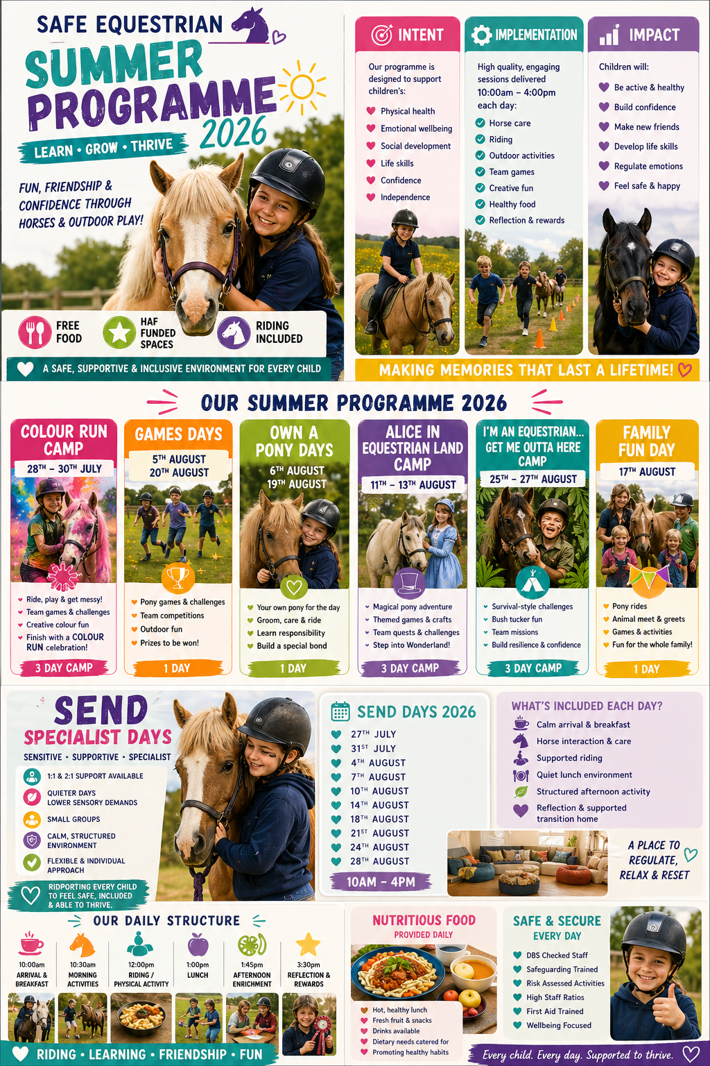 Summer Fuelled programme at SAFE Equestrian - image 2