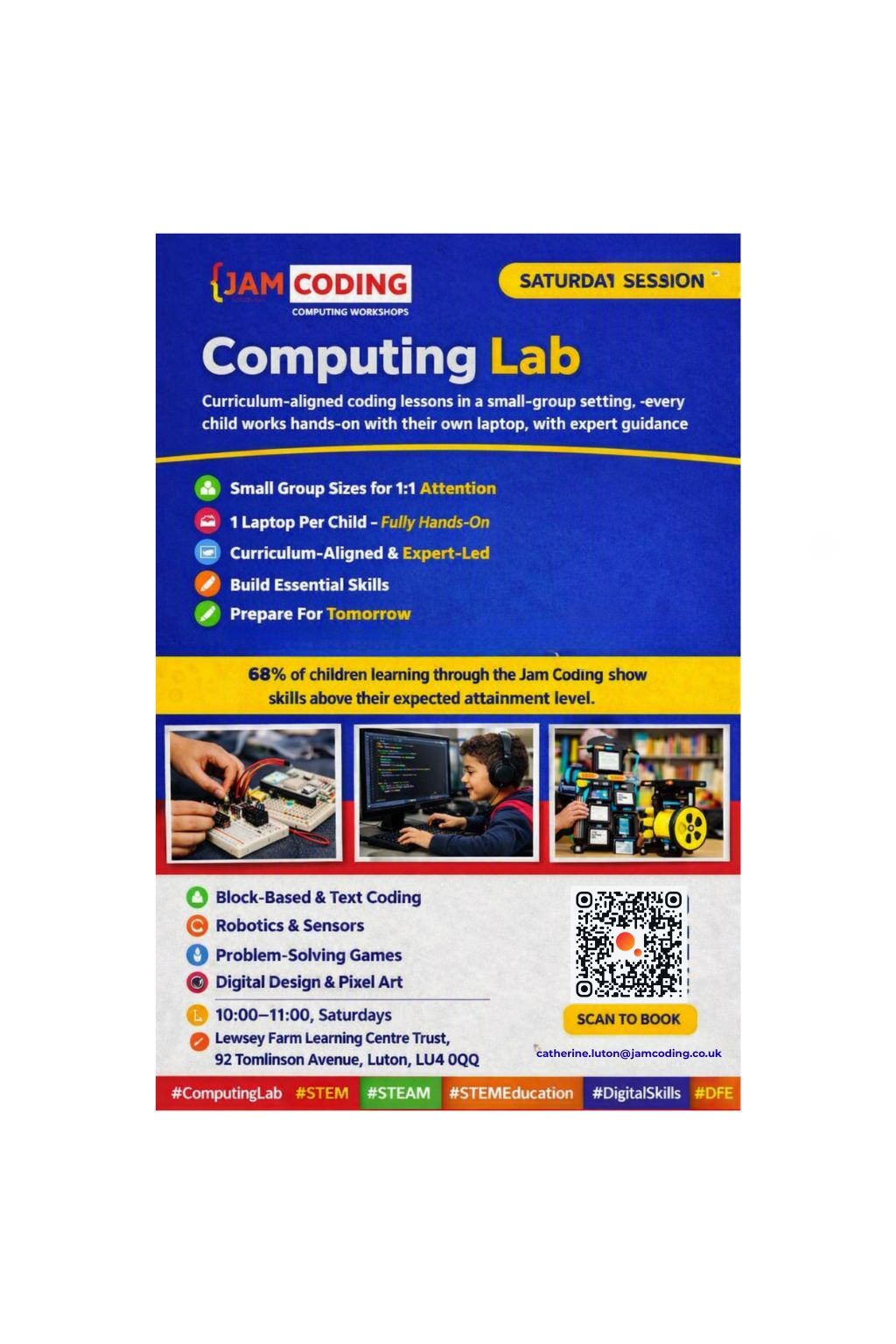 Computing Lab block mentored by Macoc Educational Services Ltd