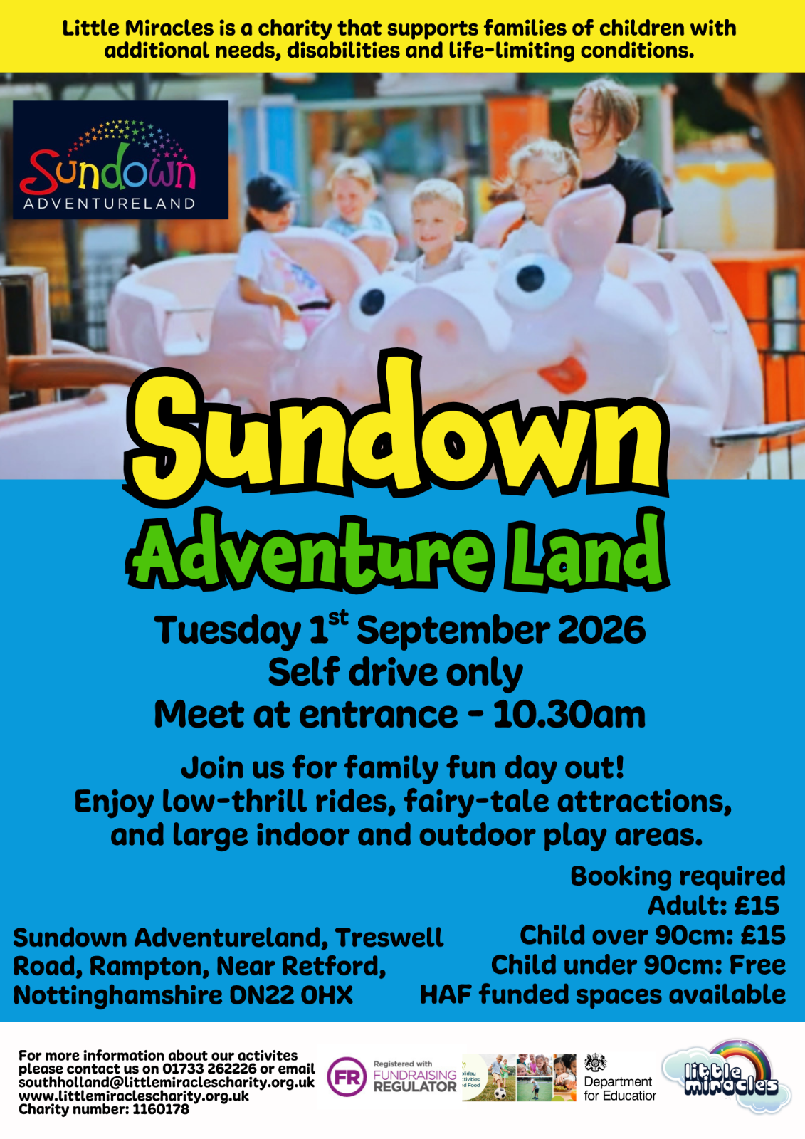 SEND - Trip sundown Adventure Land block mentored by Little Miracles Boston and Skegness branch