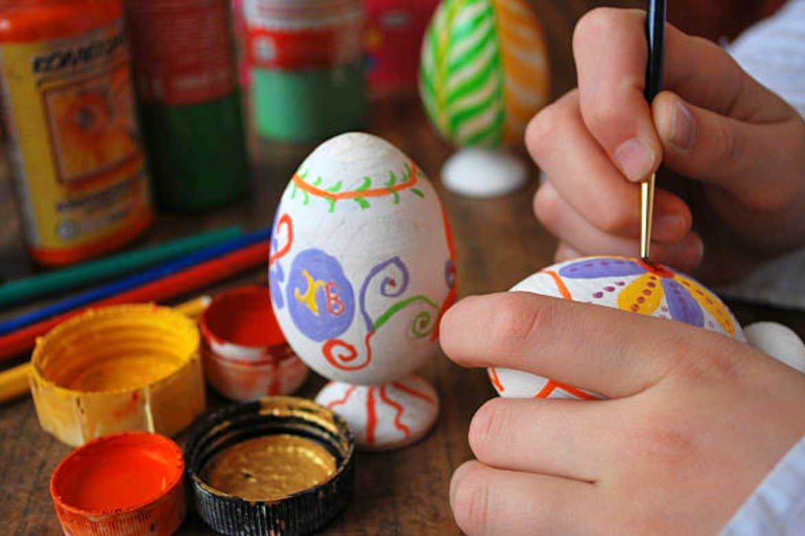 Paper Mache Egg Painting (EHCP)  ✨ - image 2