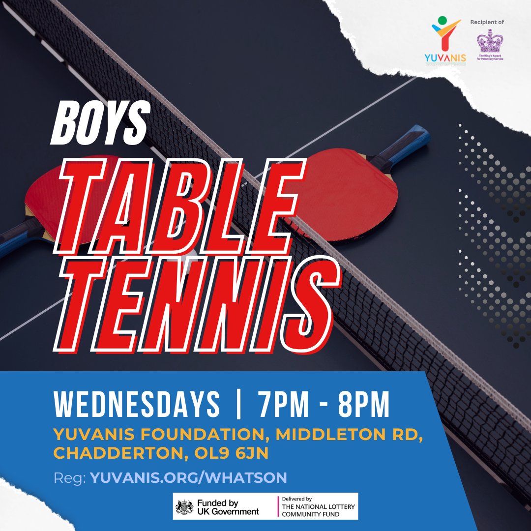 Boys: Table Tennis block mentored by Yuvanis Foundation