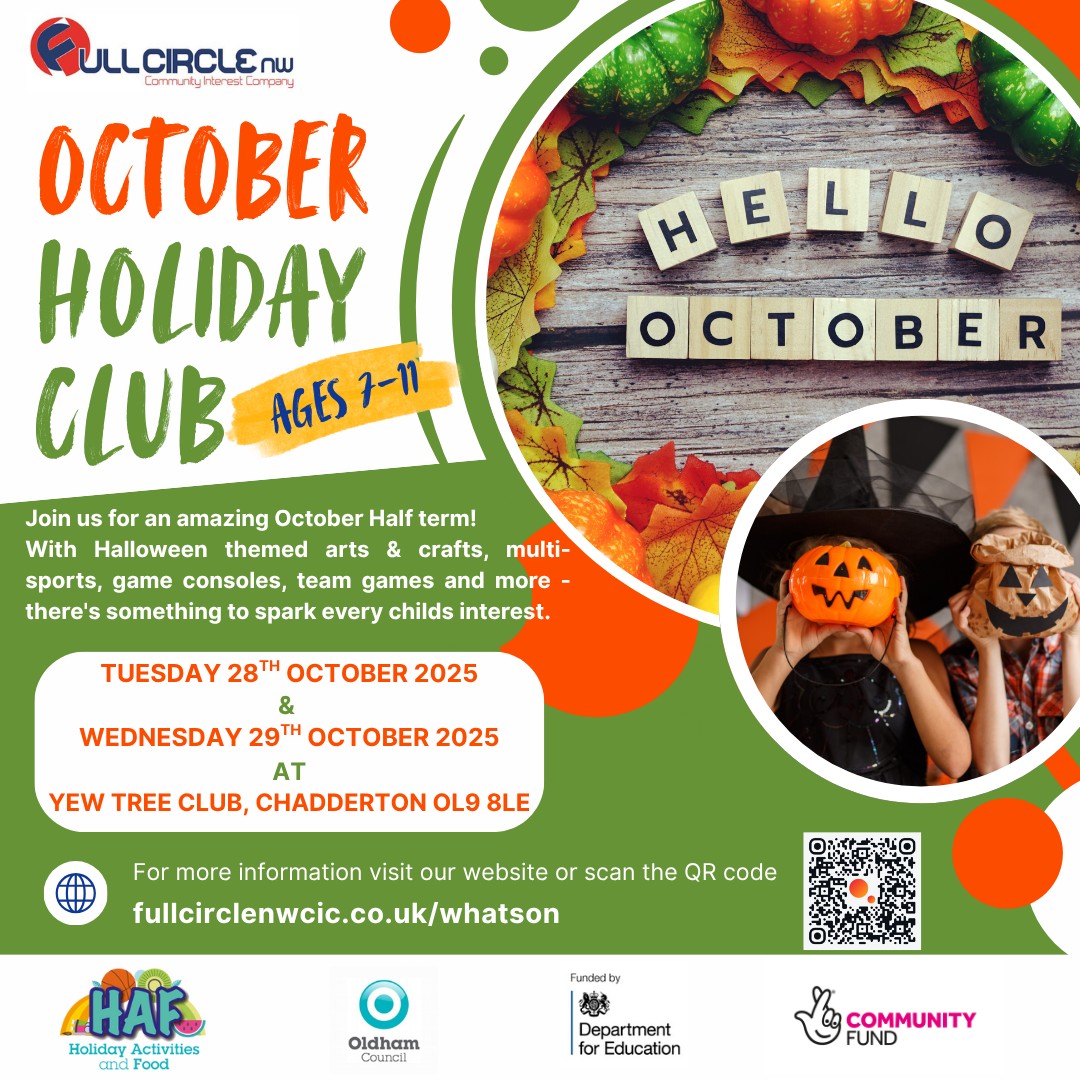 Fullcircle HAF Holiday Club block mentored by Fullcircle nw CIC