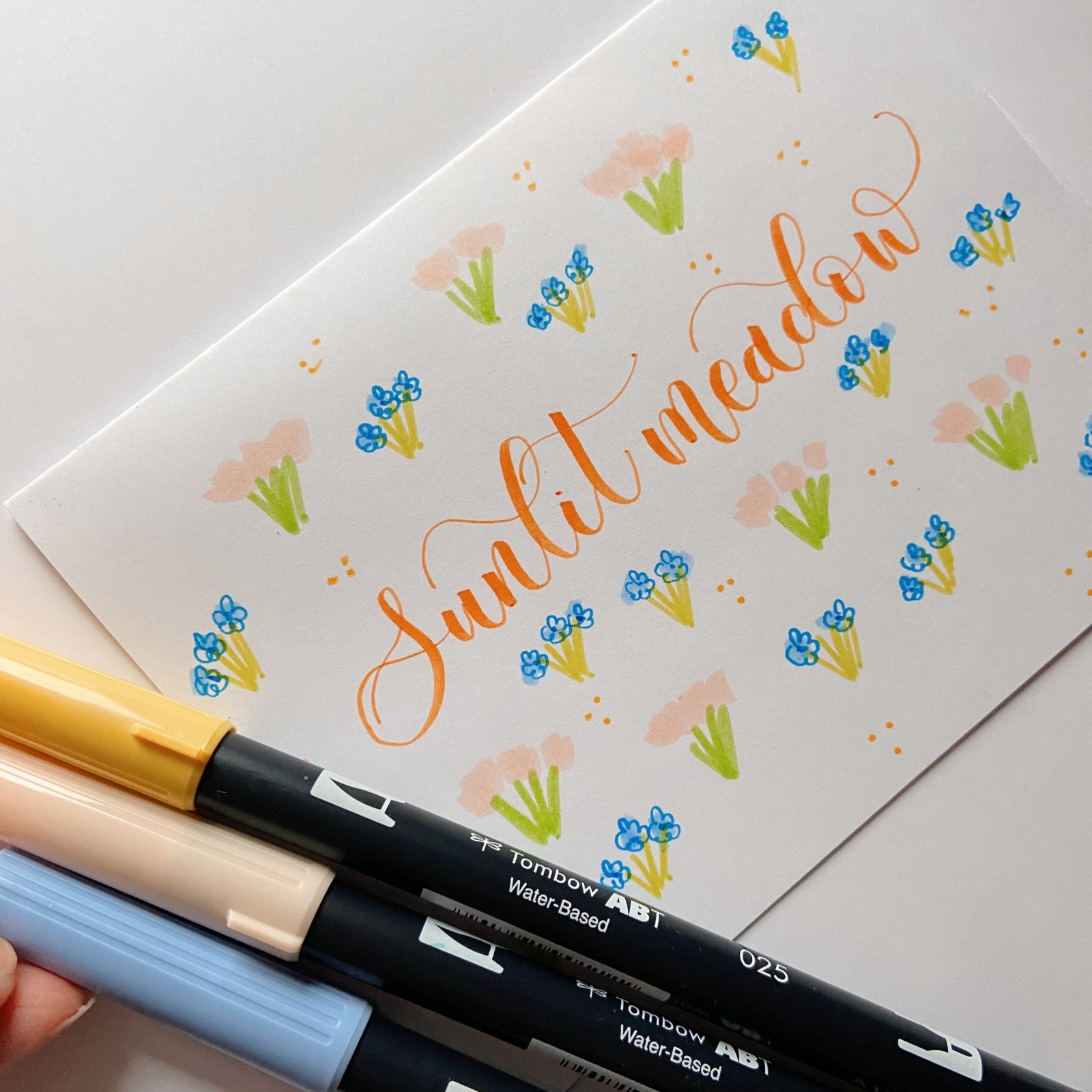 4 Week Brush Calligraphy & Watercolours - image 3
