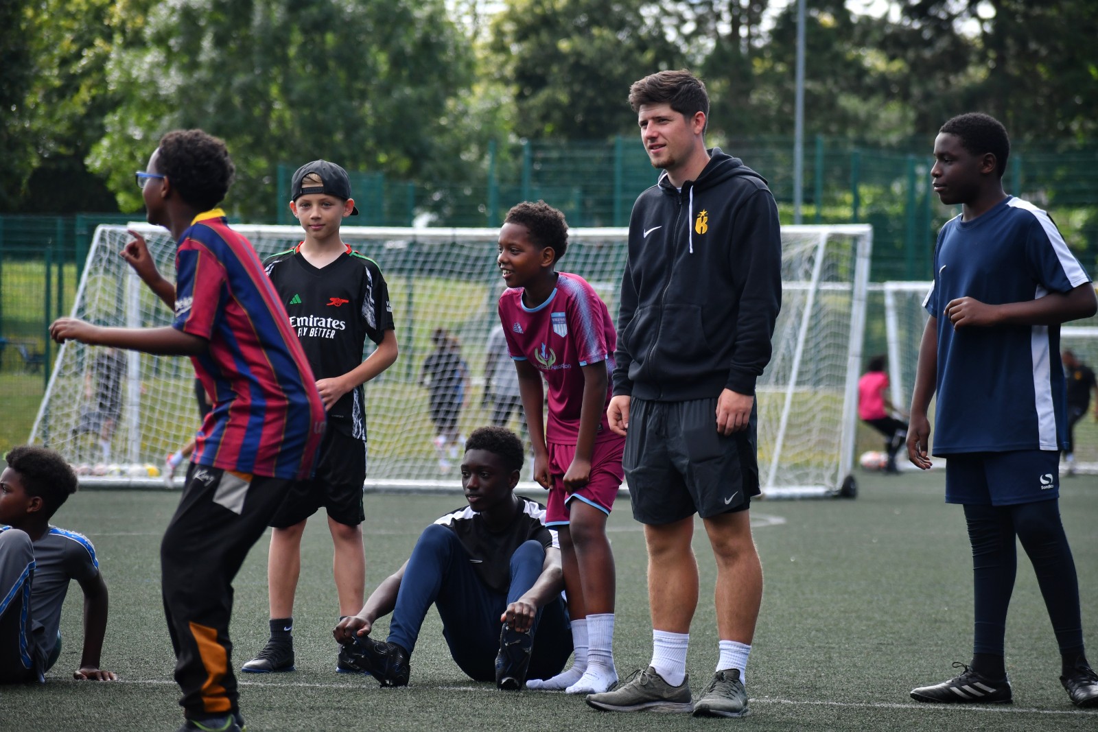 Summer HAF Bromley- Football and Food block mentored by Kinetic Foundation
