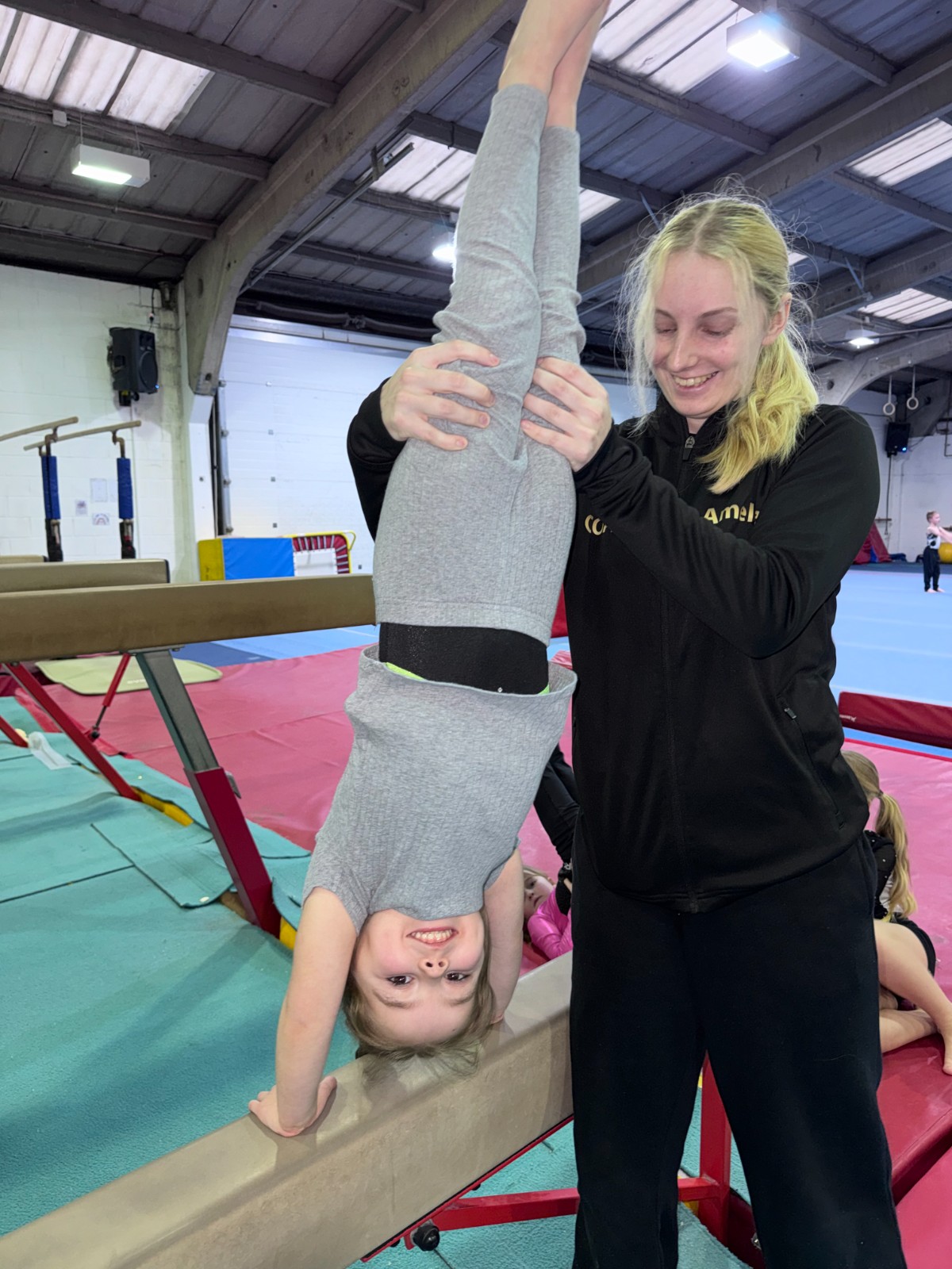 Jump, Tumble & Create Holiday Club block mentored by Barnsley Community Gymnastics Academy