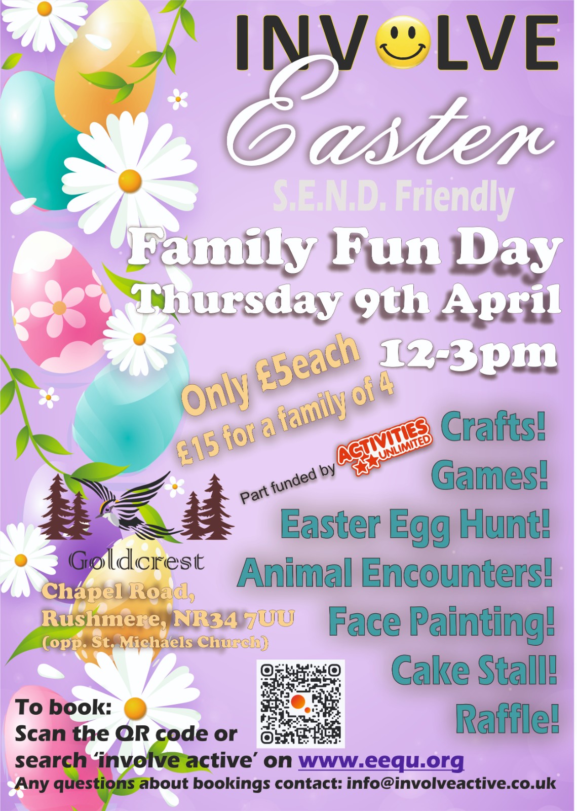 Involve Easter Family Fun day! block mentored by Involve Active Ltd