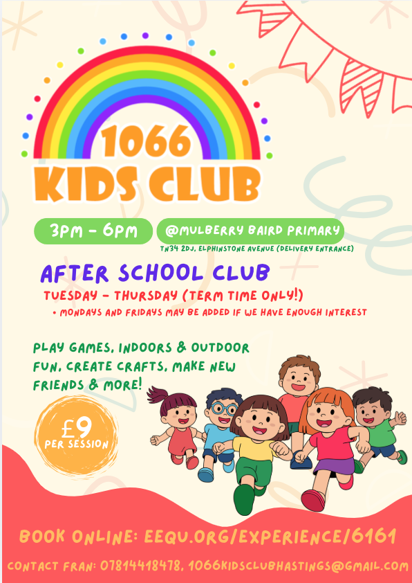 1066 After School @ Mulberry Baird Primary block mentored by 1066 Kids Club