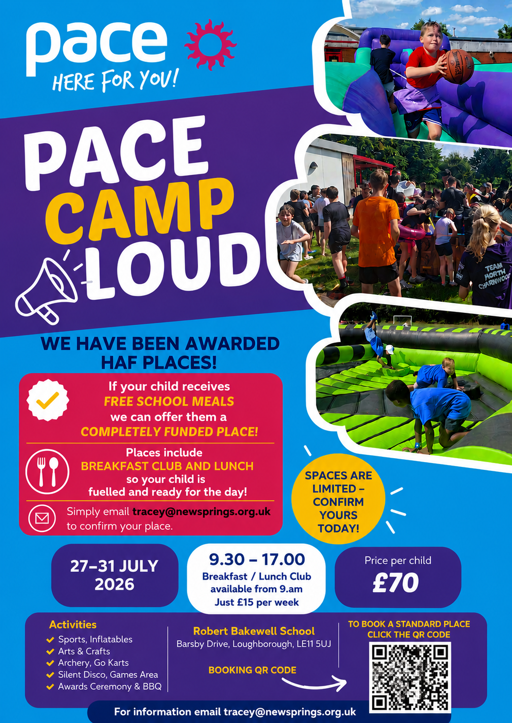 PACE Camp Loud block mentored by PACE (Pro-Active Community Endeavour)