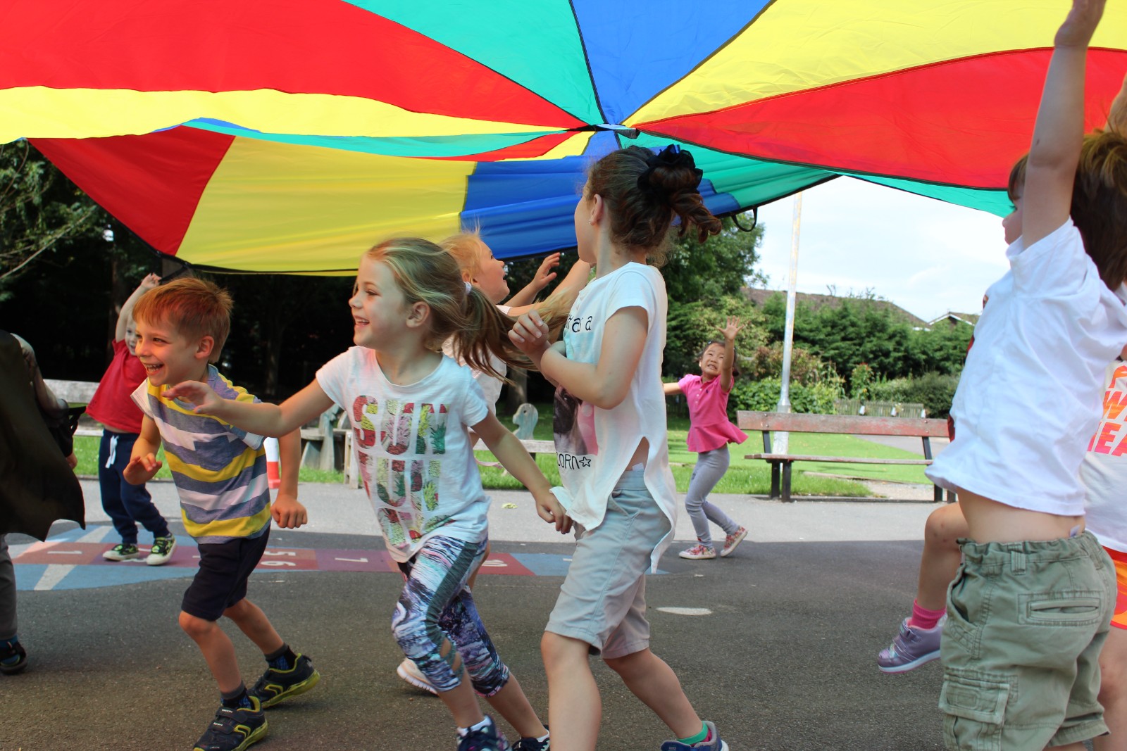 The Elms Sports Holiday Camp block mentored by Elms Sport In Schools