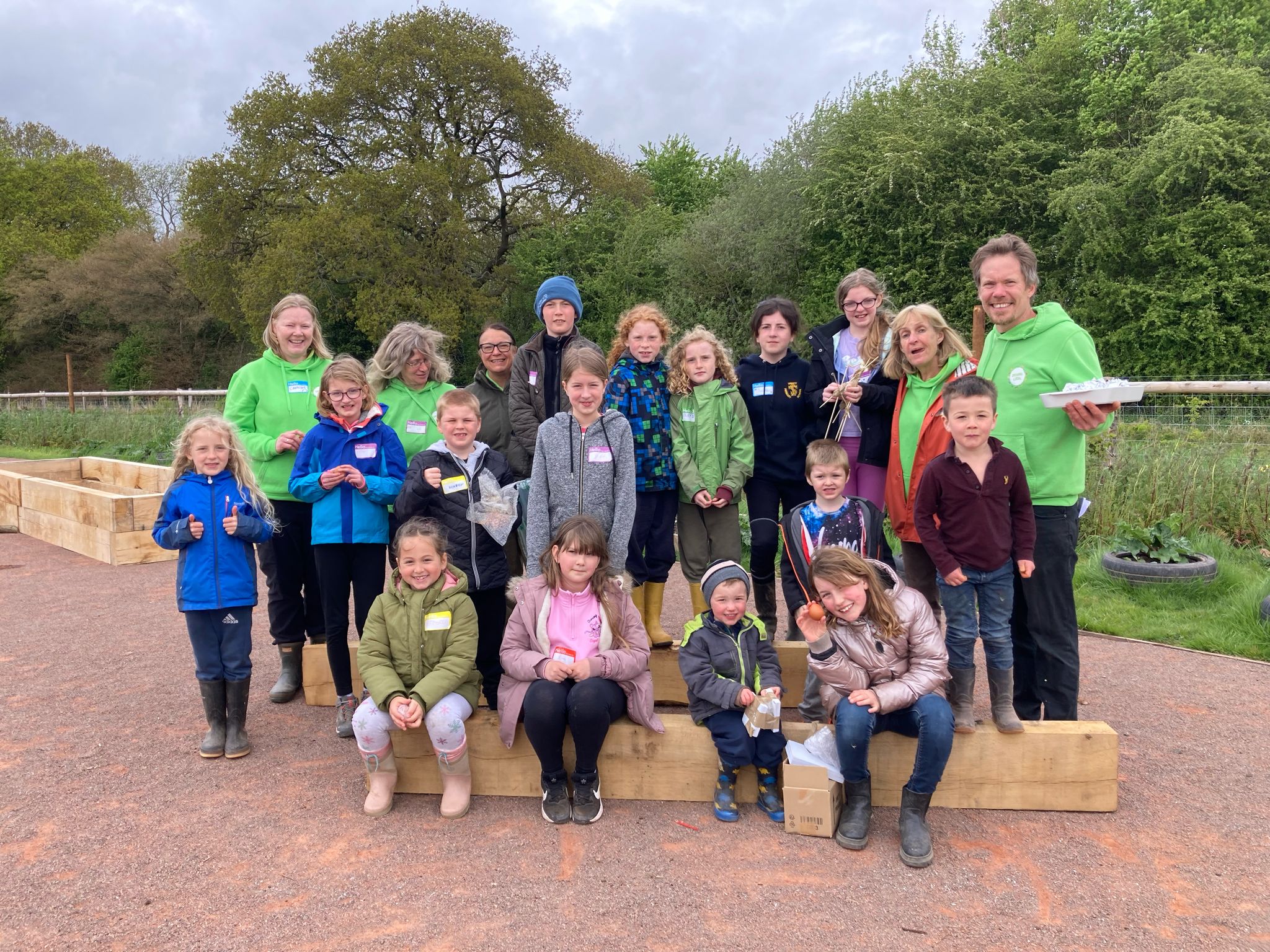 EGGcelent Day @ The Farm block mentored by Growing Local CIC