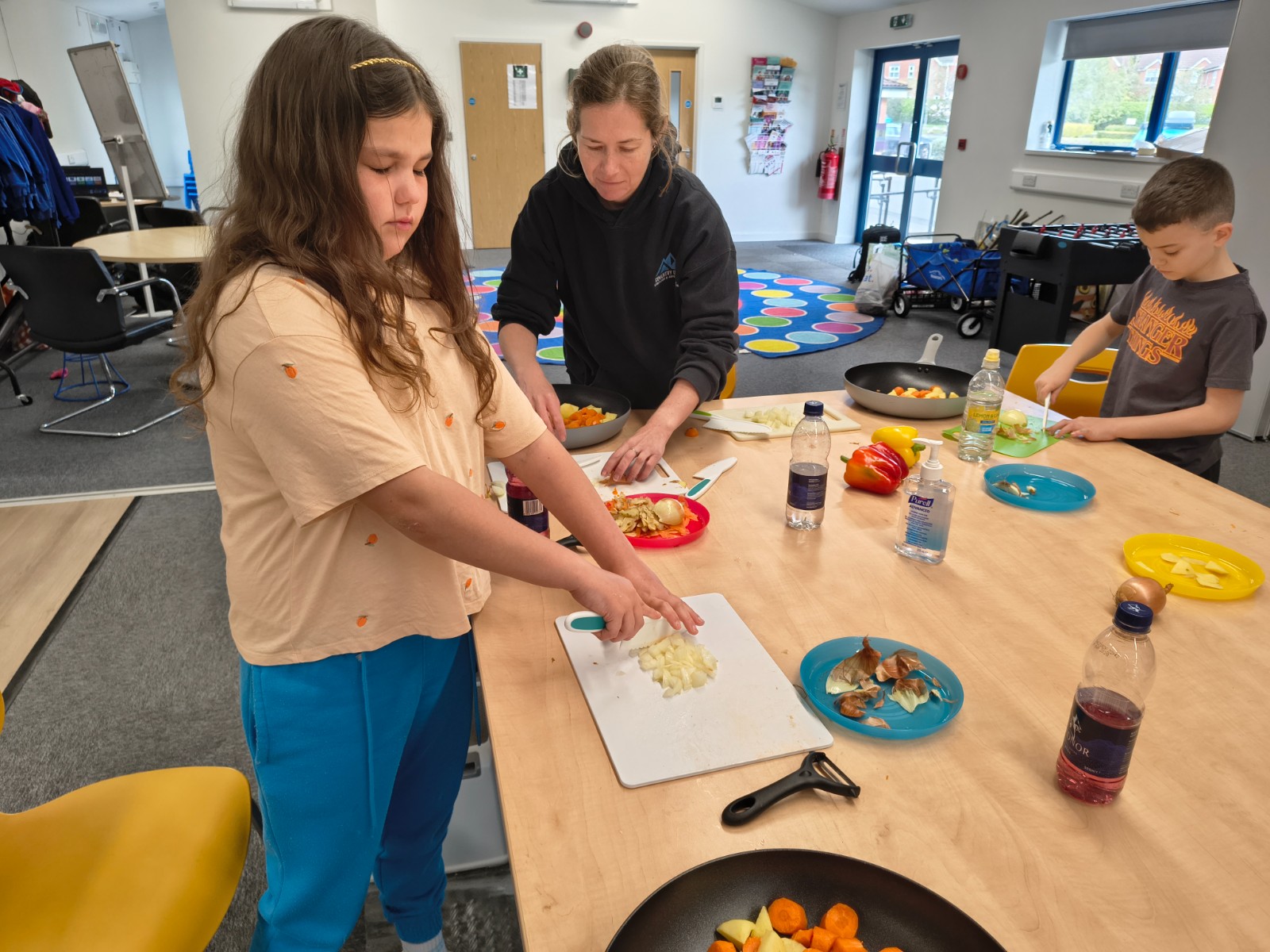 Cooking and Planting Club - Templars Primary block mentored by Coventry Outdoors