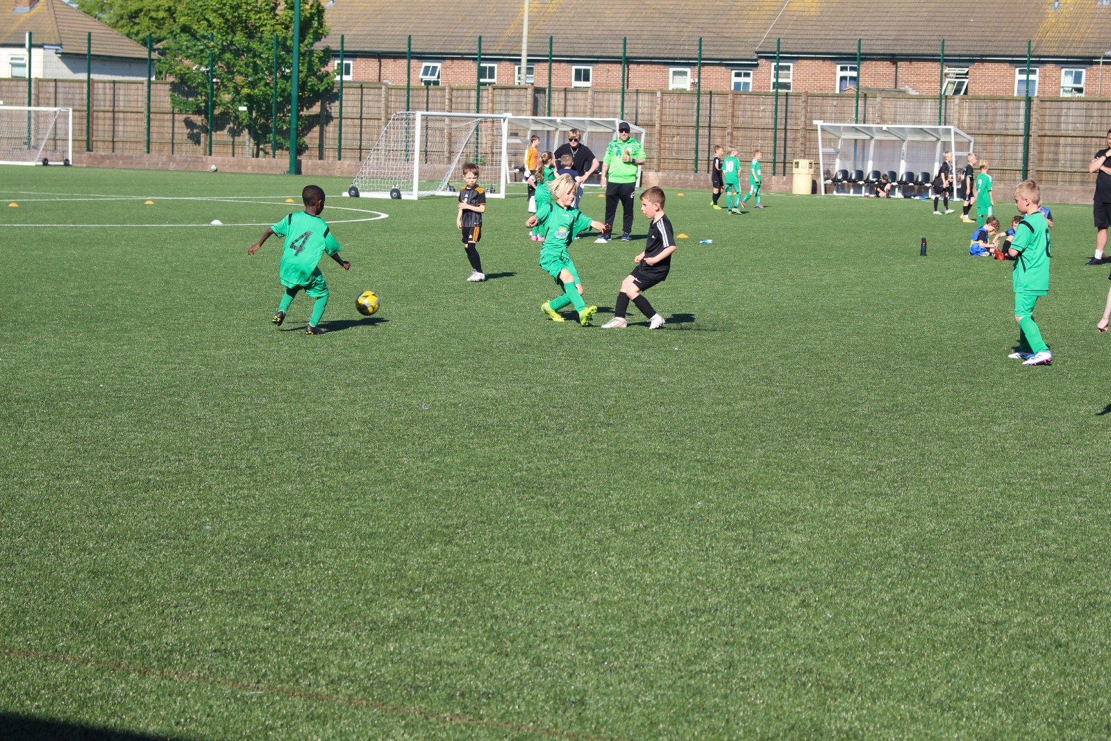 Football Camp block mentored by East Norfolk Sixth Form College