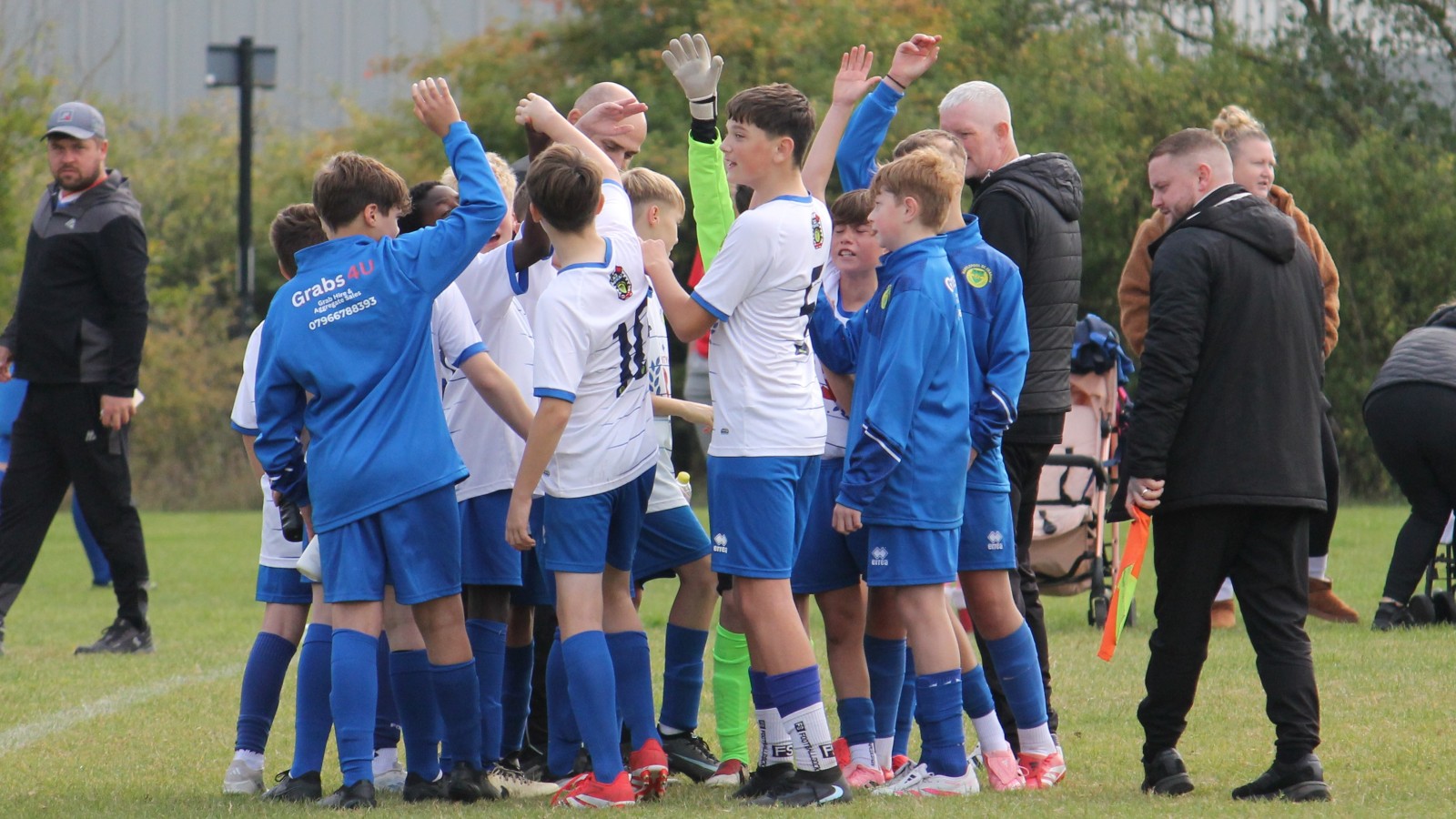 Football camp block mentored by Hartlepool St Francis