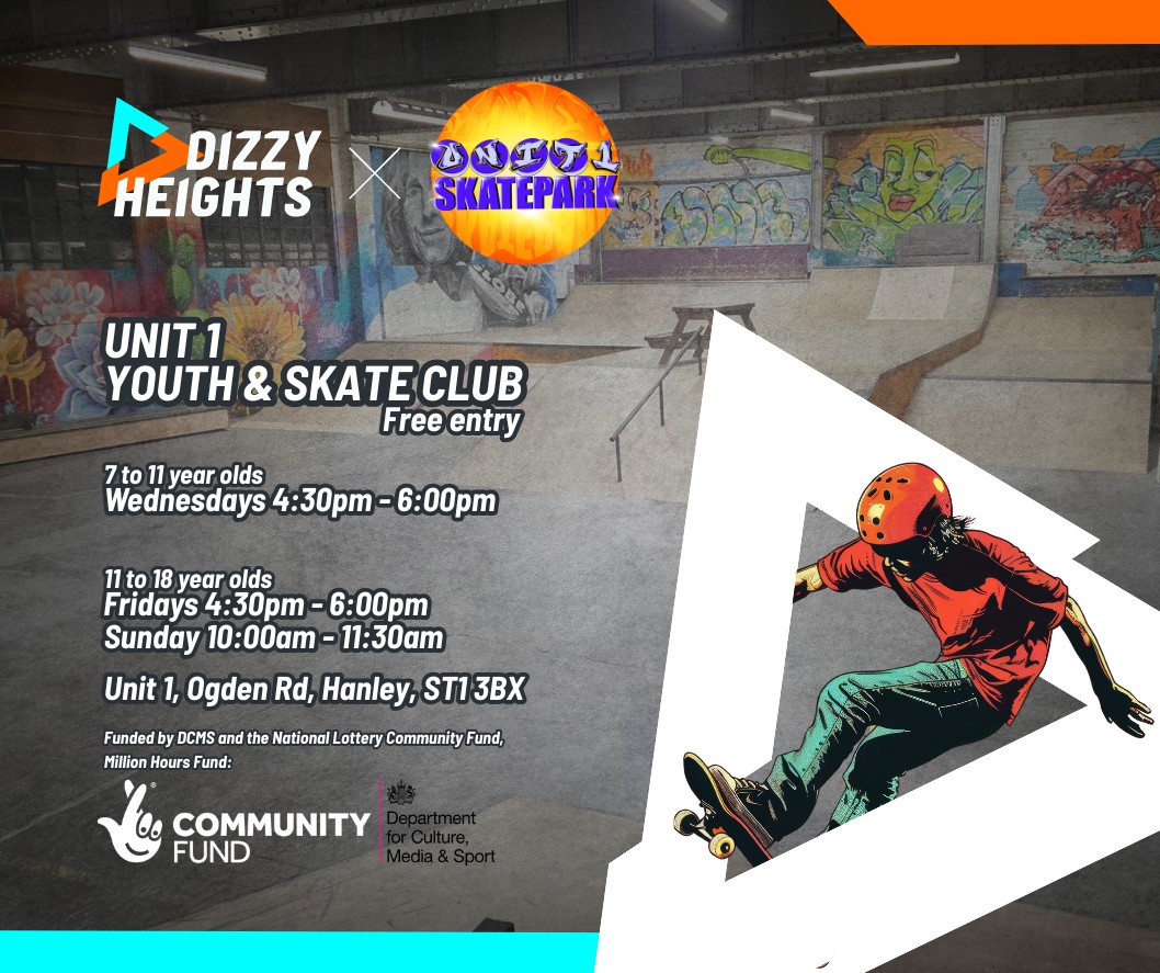 Unit 1 Skatepark Youth Session block mentored by Dizzy Heights