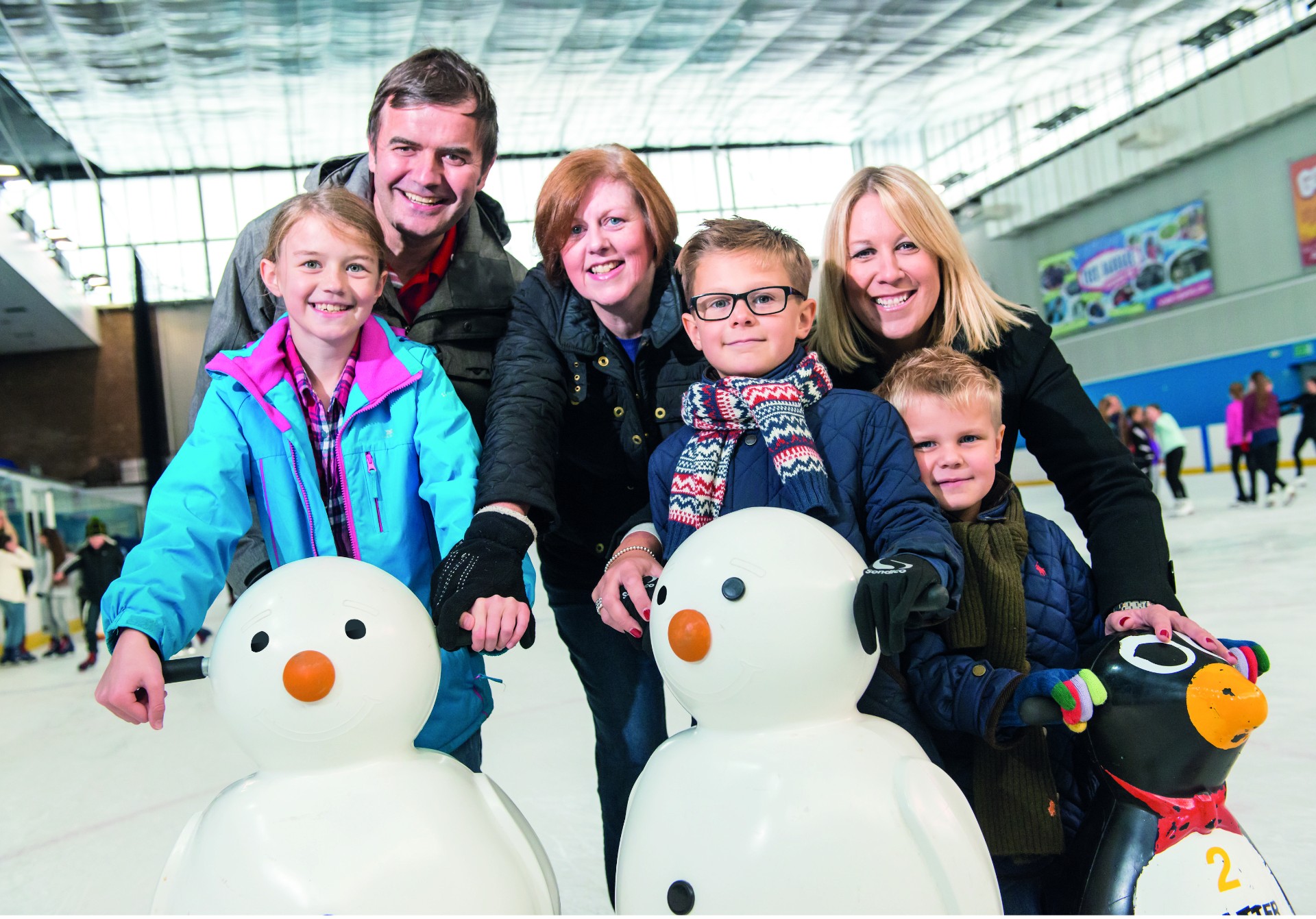 Family Ice Skating Event block mentored by Tees Active