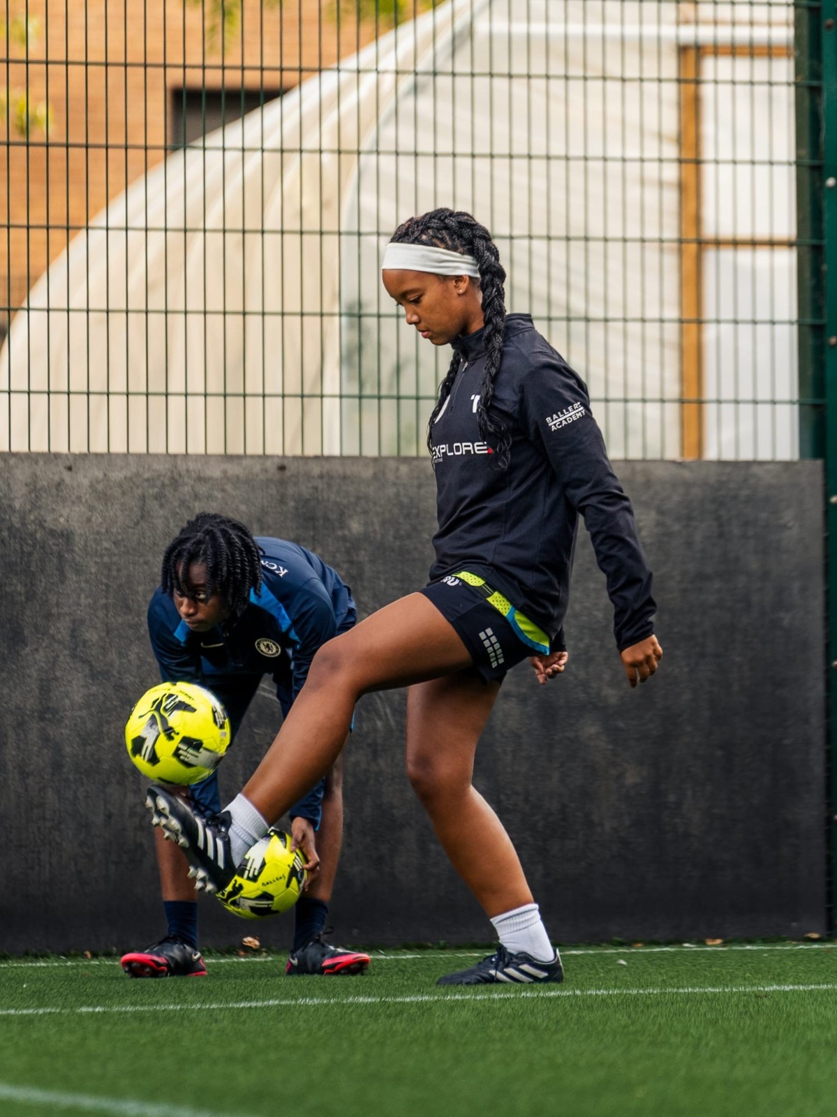 BALLERS ACADEMY - TEENS GIRLS FOOTBALL block mentored by Ballers Academy