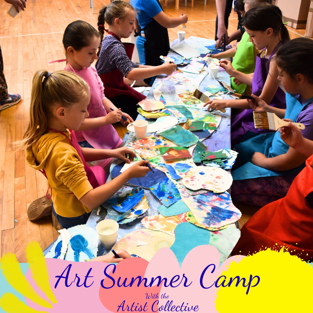 Artist Collective ART Camp - TVWC block mentored by Jessica Leigh
