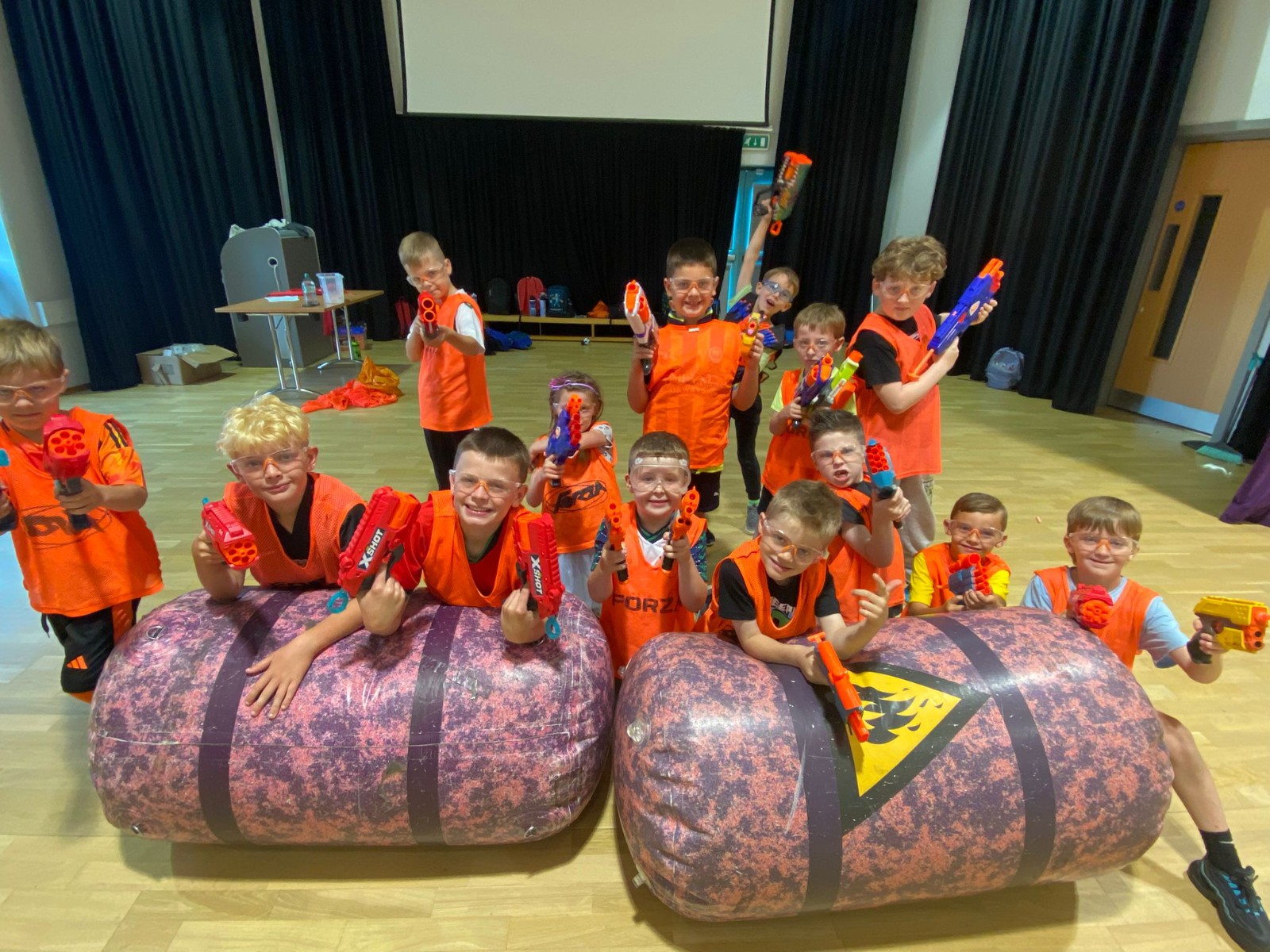 SportsKing Winter Nerf Camp Castle View block mentored by Sports King Coaching