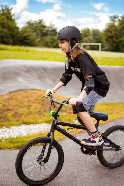 GIRLS ONLY BMX at Stockwood Bike Track block mentored by Oasis Hub South Bristol