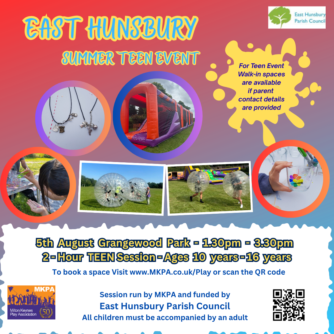 Grangewood Park East Hunsbury - TEEN block mentored by Milton Keynes Play Association