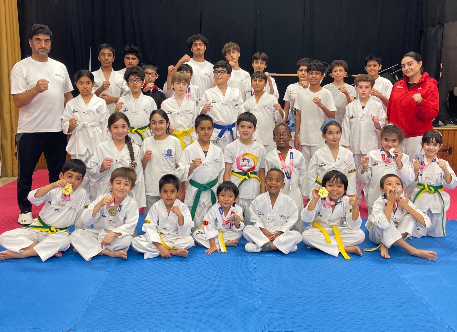 Taekwondo @ West Acton Community Centre block mentored by Dildar Taekwondo