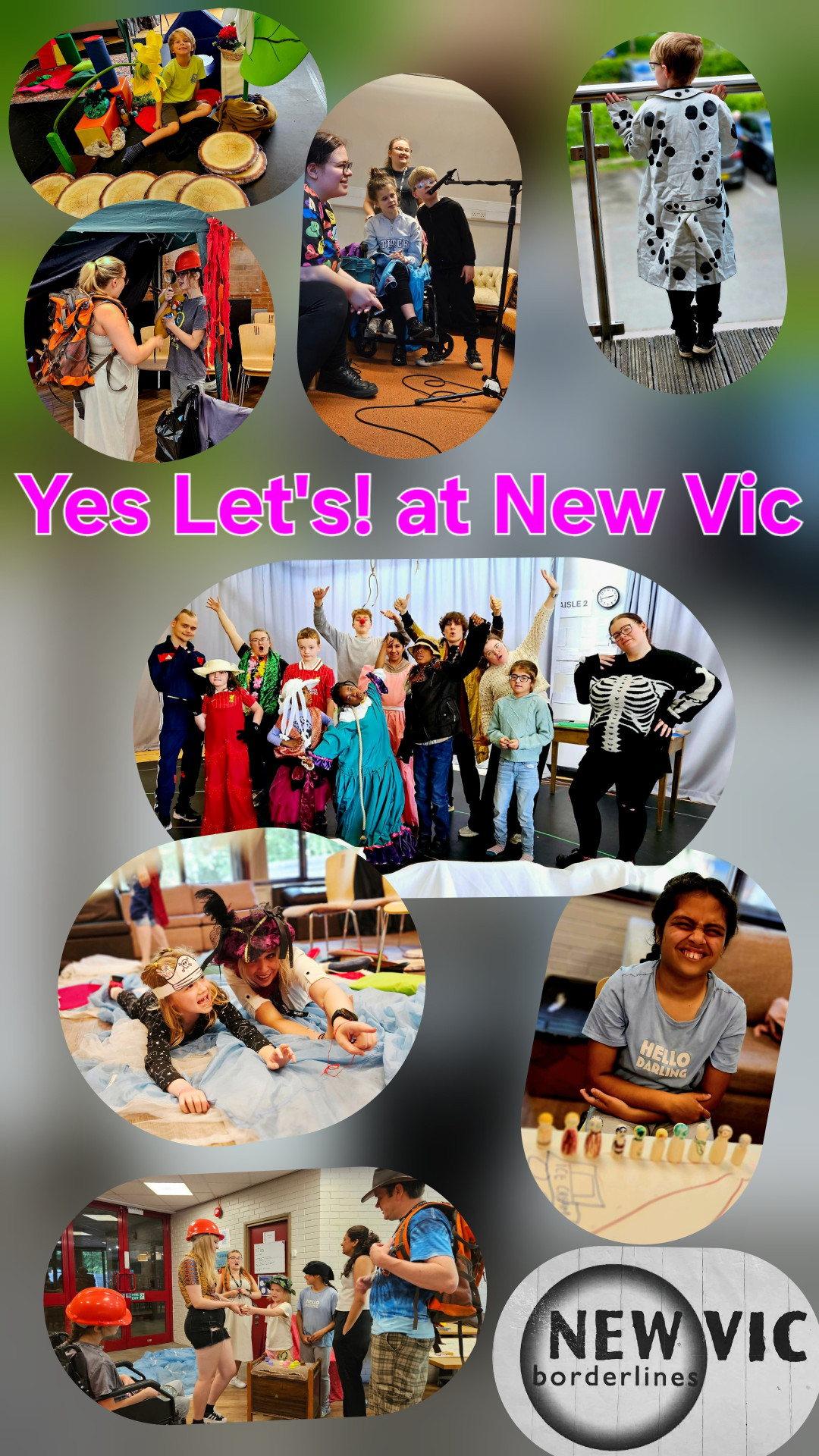 Yes Let's! at the New Vic block mentored by New Vic Theatre