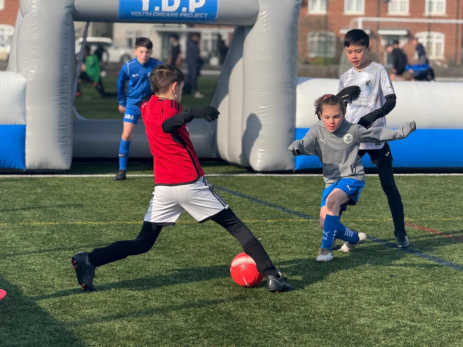 YDP Lincolnshire Football Camp at Elsea Park block mentored by Youth Dreams Project Lincolnshire