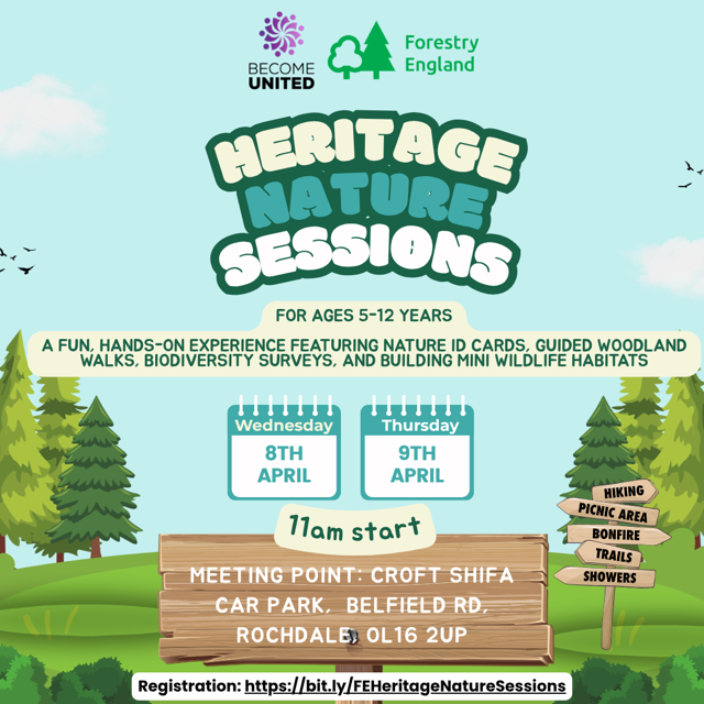 Heritage Nature sessions block mentored by Sticks and Worms