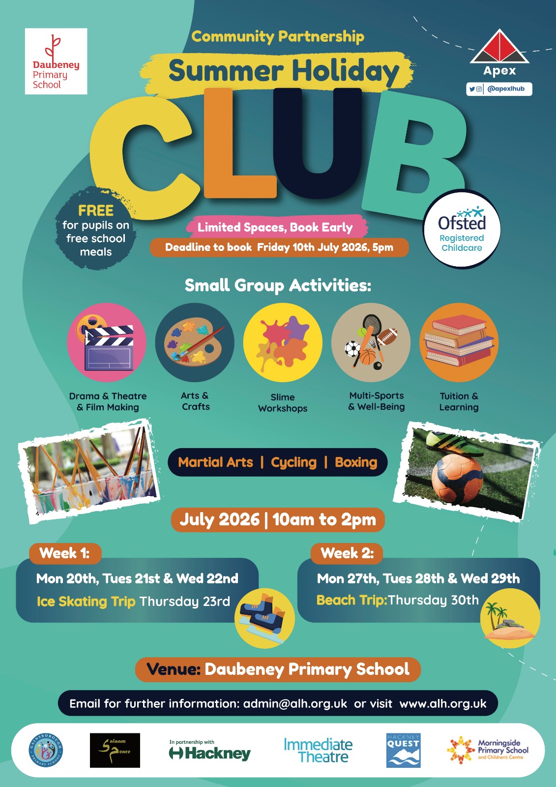 Apex @ Daubeney - Summer Holiday Club & Trips - image 3