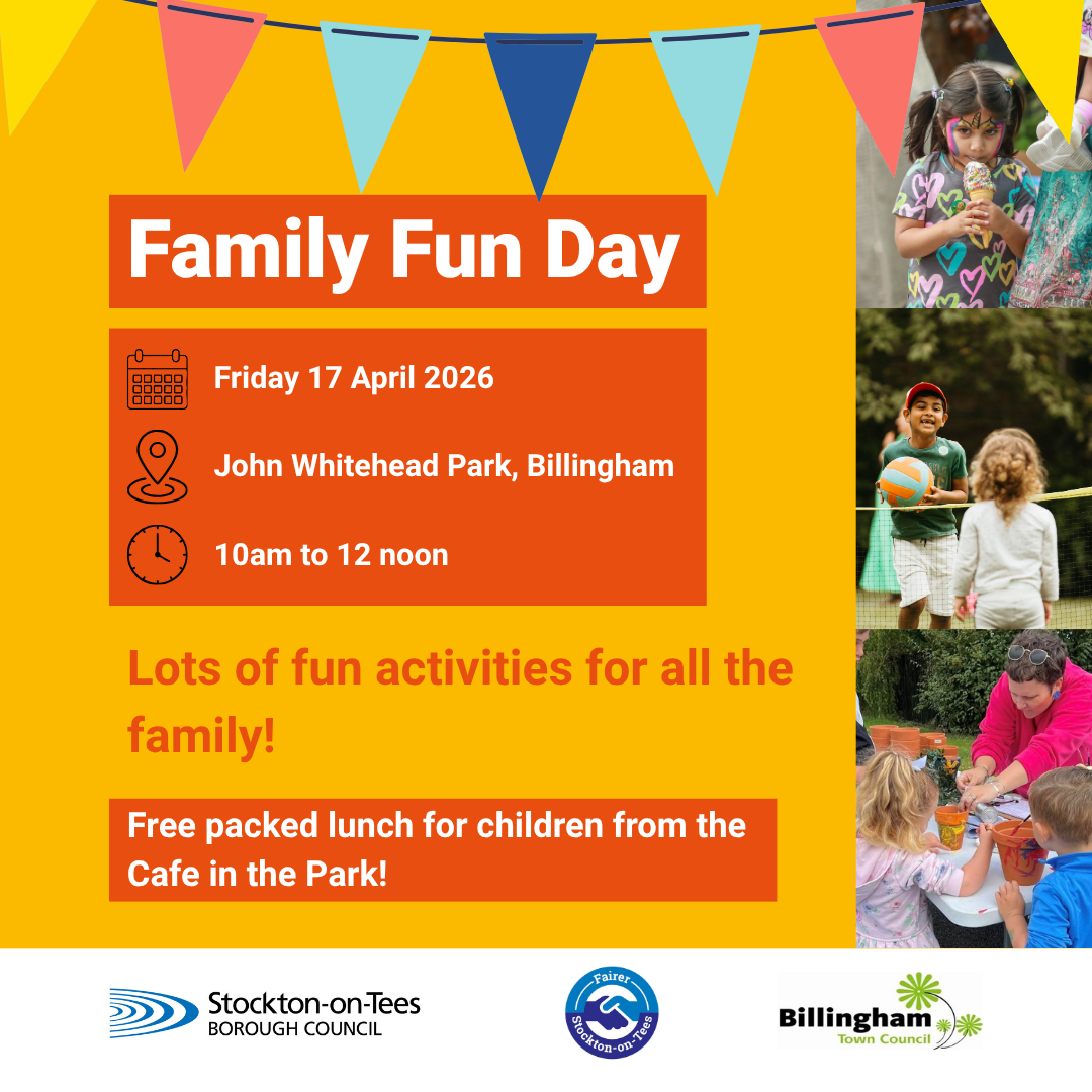 Family Fun Day at John Whitehead Park block mentored by Stockton-on-Tees Borough Council