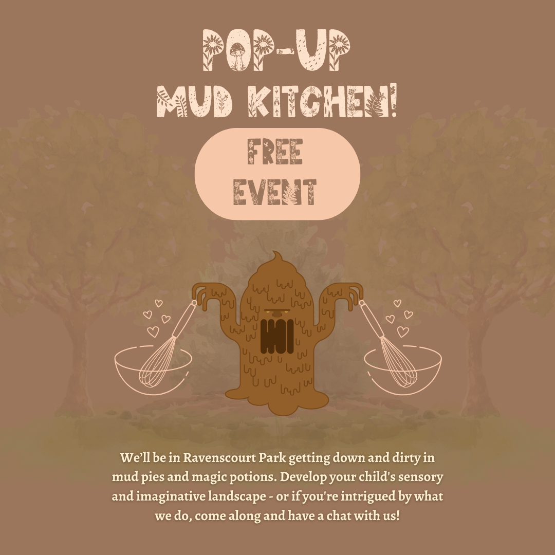 Pop-Up Mud Kitchen block mentored by Ways of the Wild UK
