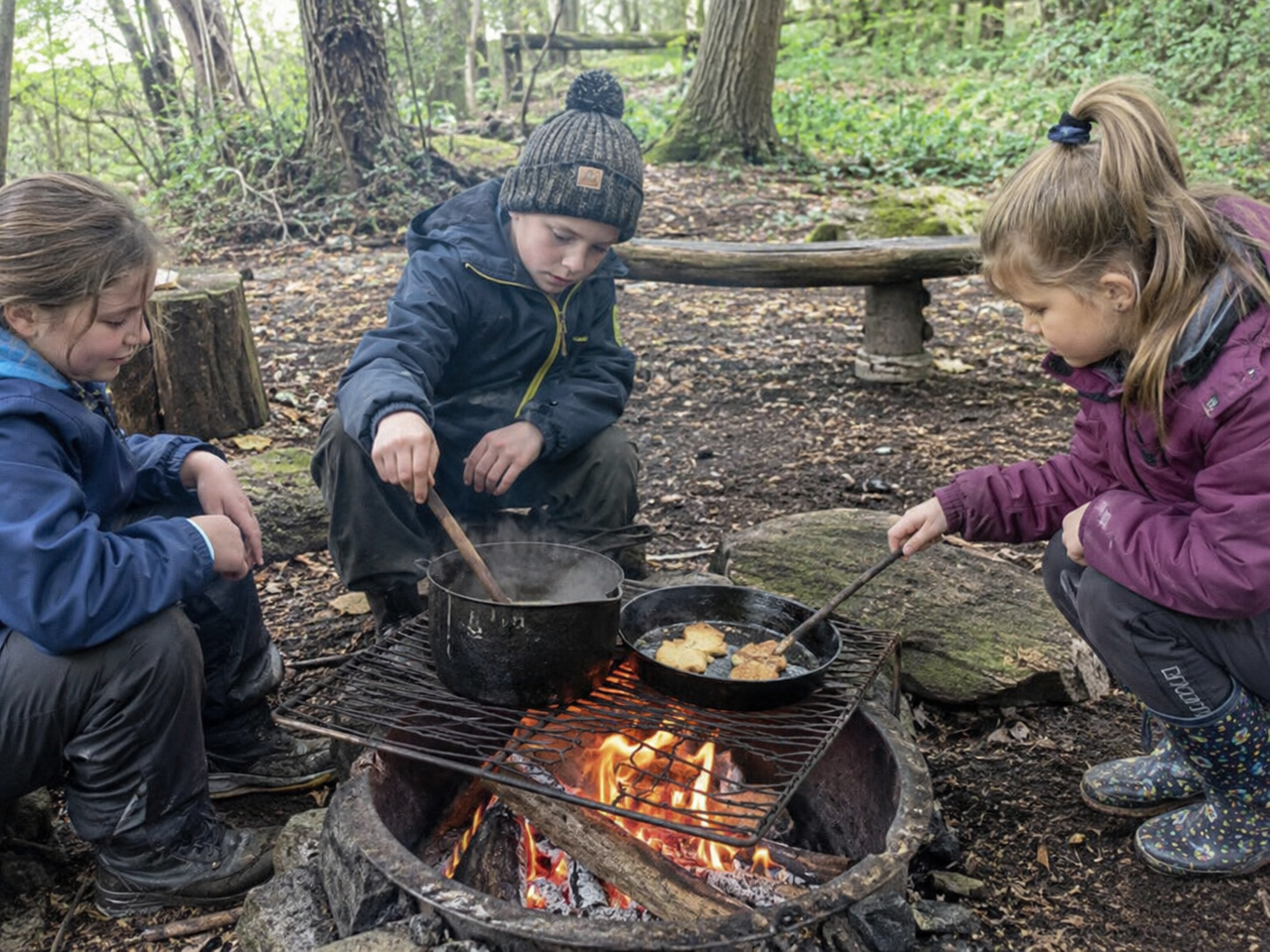 Knockhatch Forest School & Adventure Park Camp block mentored by Sportitude Ltd