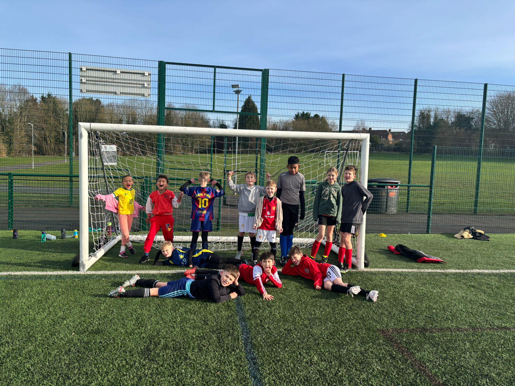 HAF Holiday Camp at Testbourne School block mentored by Gol Elite Coaching LTD
