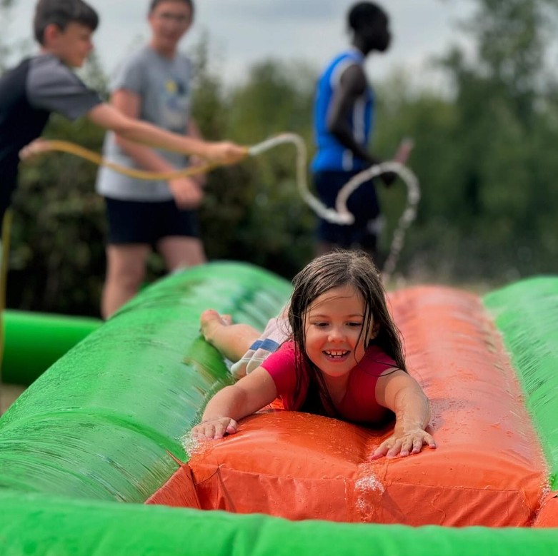 YDP INFLATABLE CAMPS AT STANGROUND block mentored by Youth Dreams Project Ltd