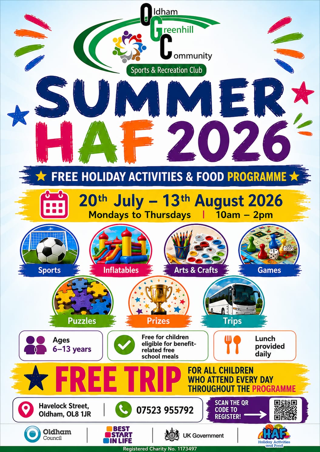 Oldham Greenhill Summer 26 HAF - image 3