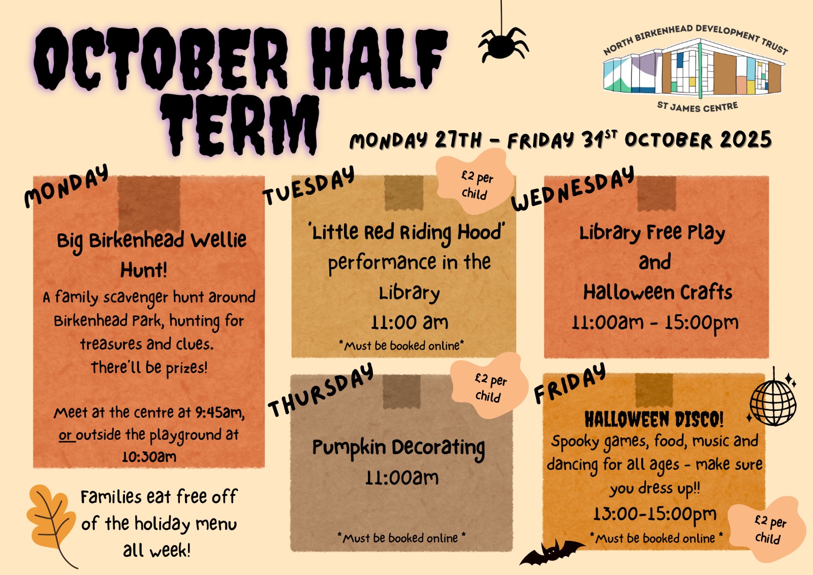 October Half Term block mentored by North Birkenhead Development Trust