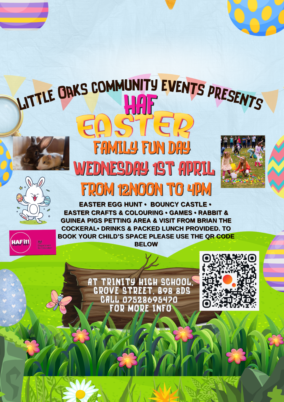 Family Fun Day block mentored by Little Oaks HAF Events Team