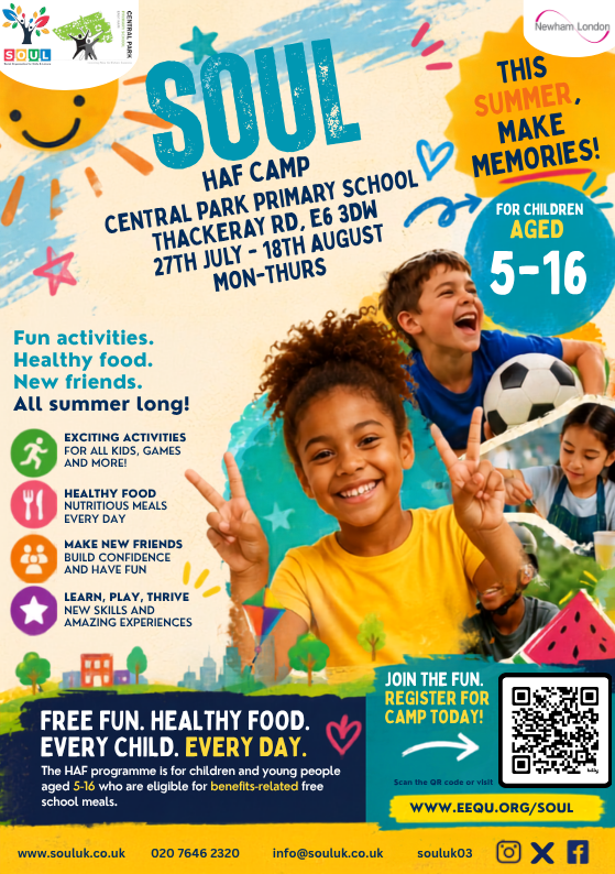 Central Park School with Soul block mentored by SOUL UK