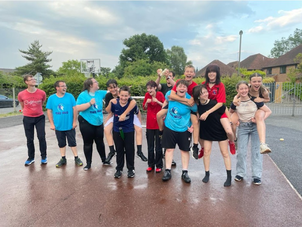 Hub Summer Mondays - Claygate Youth Hub block mentored by Claygate Youth and Community Hub