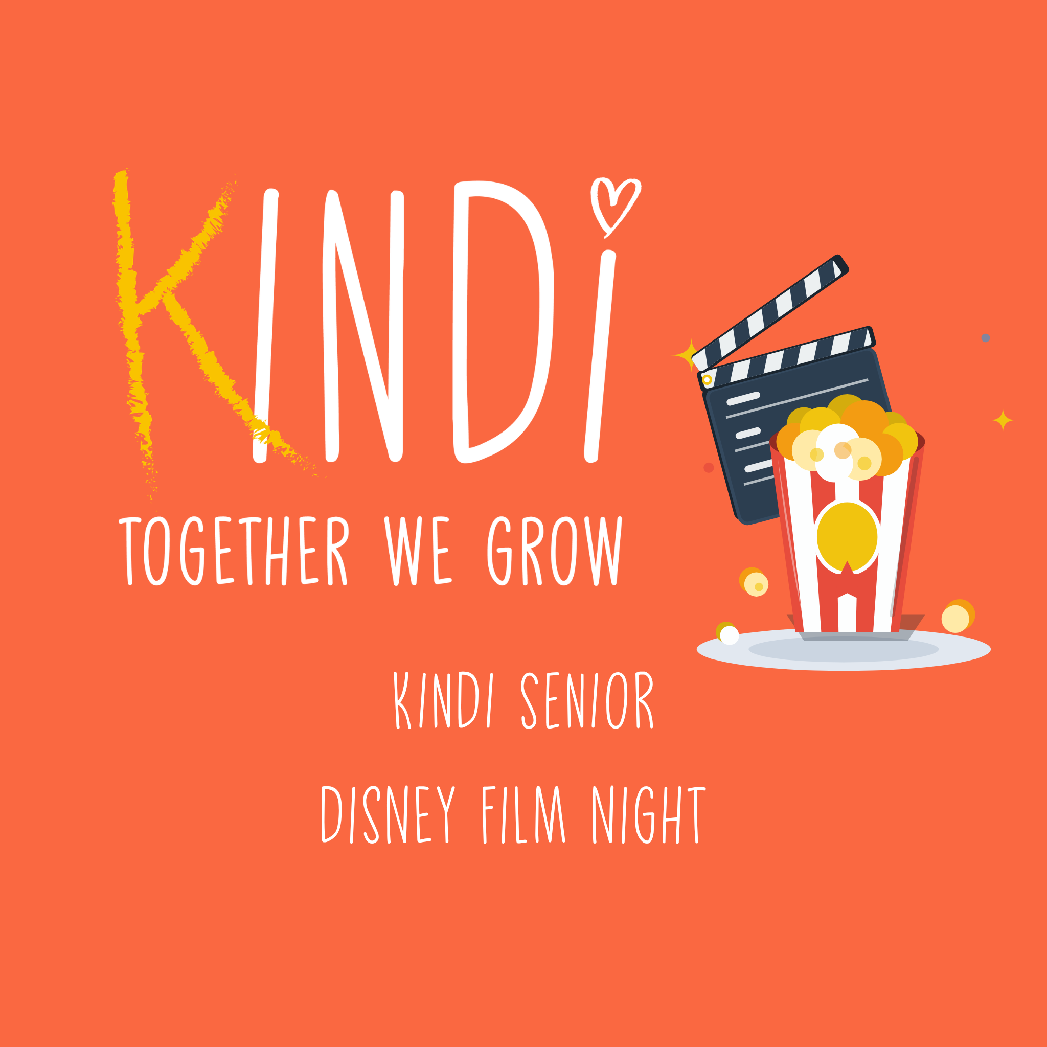 Disney Film Night @ Kindi Club Senior block mentored by Project Indi
