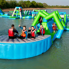 West Country Water Park Aqua Park block mentored by Dawn