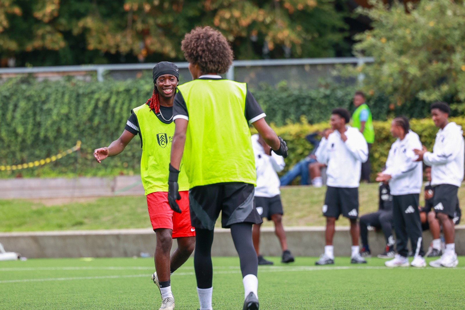 Fulham Holiday Kicks block mentored by Fulham Holiday Kicks