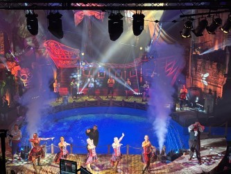 Hippodrome Circus Trip block mentored by East Norfolk Sixth Form College