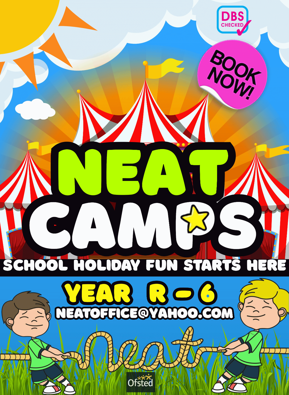 NEAT HQ SEND Camp Epsom block mentored by NEAT