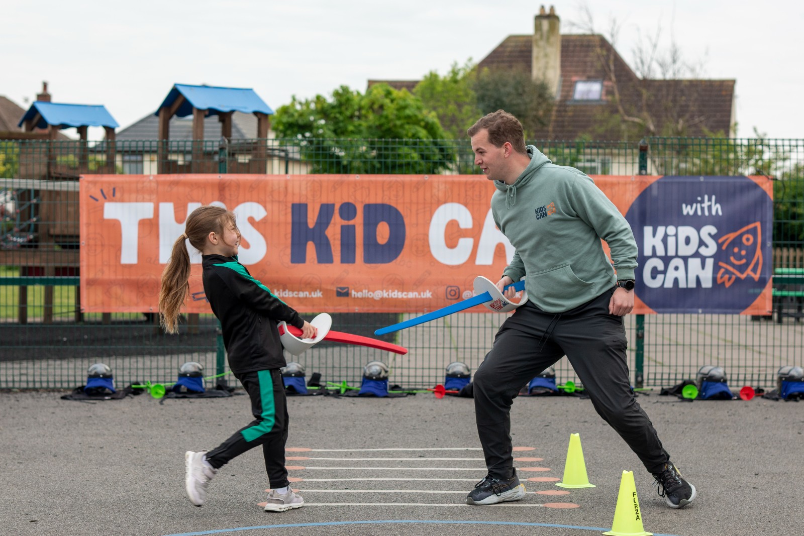 Kids Can Holiday Club @ Woodchurch C of E block mentored by Kids Can