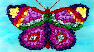 HAF Butterflies a craft session block mentored by Let Us Play Wolverhampton